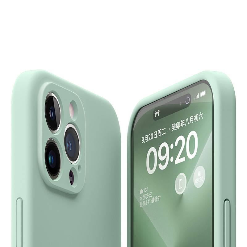 Protective Case | Shockproof Cover for iPhone 13 | Drop Protection | Light Cyan | Film - Image 1