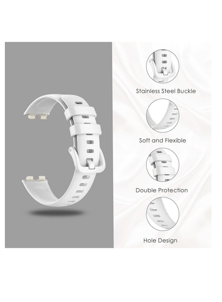 Huawei Band 7 / Honor Band 7 compatible sports watch band, lightweight sweat-resistant silicone replacement wristband compatible with Huawei Band 7 - Image 5