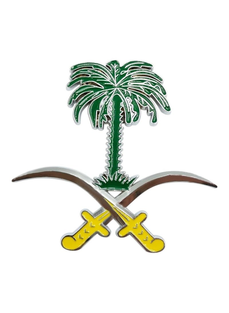 سبايدر علامة نخلة وسيفين للشبك الأمامي ، تمتاز بأناقة و حجم مناسب تعطي سيارتك فخامة - Image 2