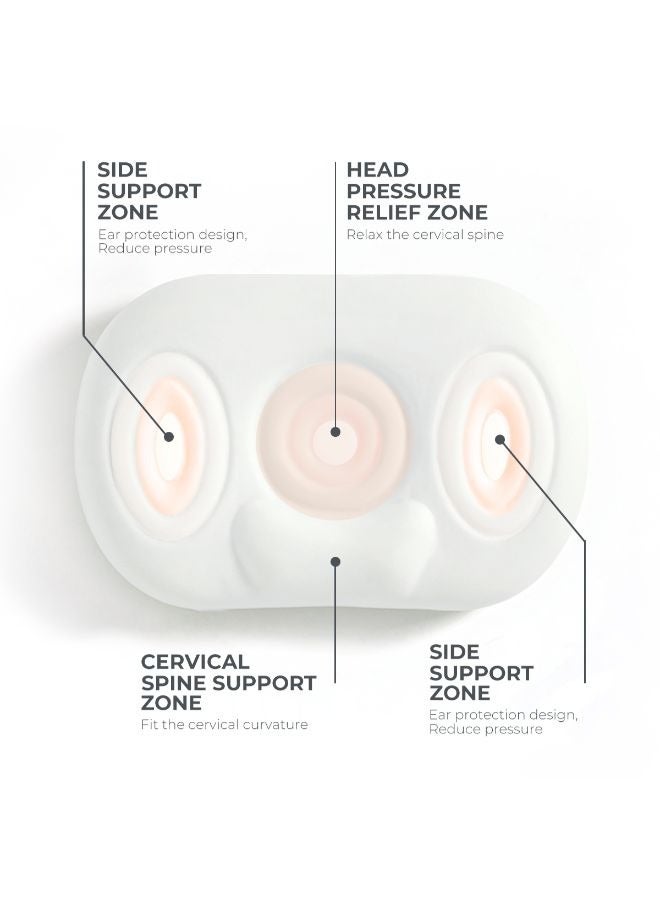 Orthopedic Contour Memory Foam Pillow Cervical Bed Pillow for Pain Relief - Image 3