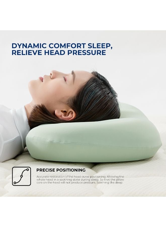 Orthopedic Contour Memory Foam Pillow Cervical Bed Pillow for Pain Relief - Image 5