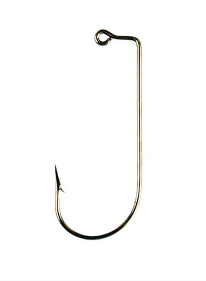Aberdeen 90 Degree Round Bend, Heavy Wire Jig Hook, Forged Point, Freshwater and Saltwater, Pack Of 100