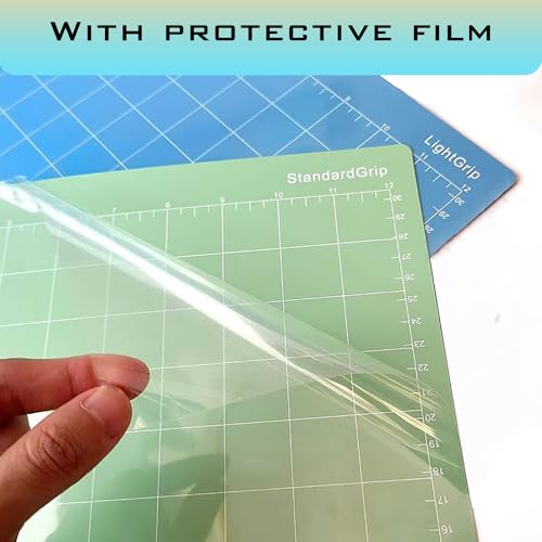 LOPASA Cutting Mat for Cricut Joy Xtra, 8.5x12 Green Adhesive Light Grip Cutting Mats Set, Joy Extra Accessories and Supplies(3 StandardGrip Sheets) - Image 5