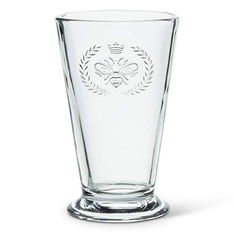 Abbott Collection Abbott Collection 27-Royal-HB Bee in Crest Highball Tumbler, 5 inches H, Clear  - Image 1