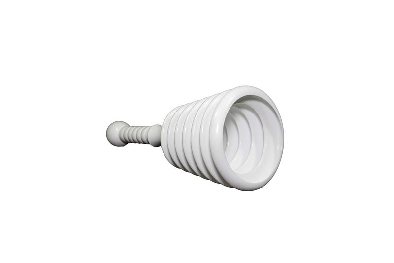 Master Plunger MPS4-4 Sink & Drain Plunger for Kitchen Sinks, Bathroom Sinks, Showers, and Bathtubs. Small and Strong Design with Large Bellows Commercial & Residential Use, White - Image 4