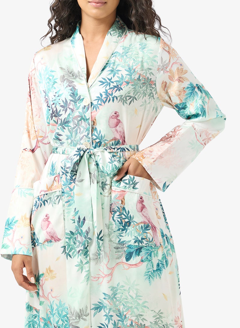 خزانة روب مطبوع بالزهور - Image 3