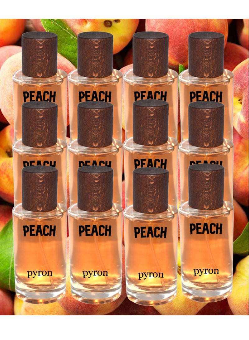 بيرون 12 قطع عطر الخوخ 50 مل EDP