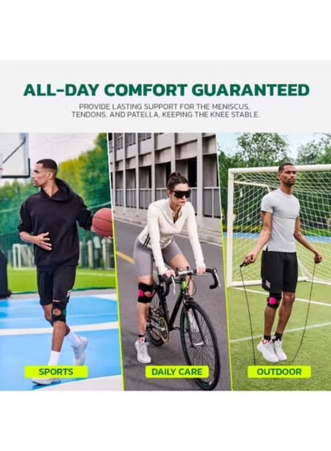 aoFIT Guard X™ Knee Brace | Adjustable Compression Knee Support for Running, Football, Gym, Hiking & Everyday Stability - Image 1