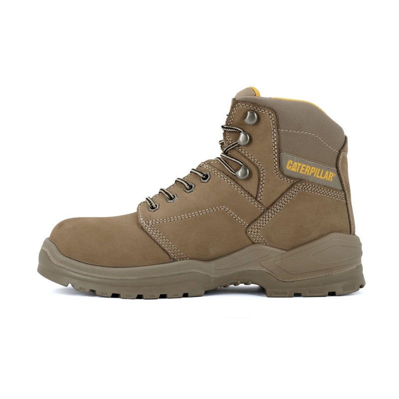 CATERPILLAR CAT Striver Men's Steel Toe Safety Shoe – Stone, Water‑Resistant, Oil‑Resistant, SRC Slip‑Resistant, Durable Work Boot - Image 3