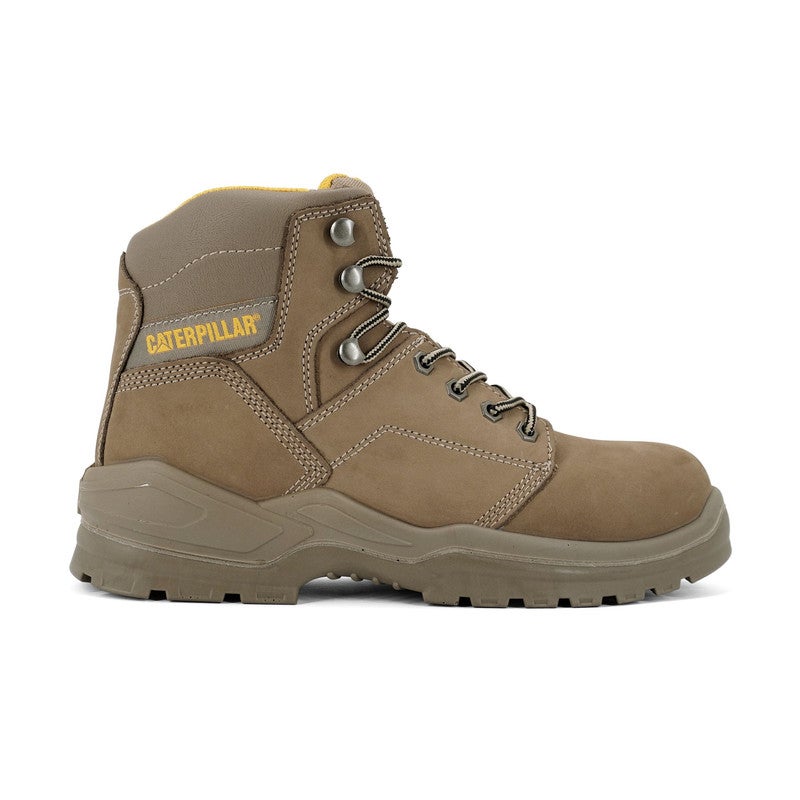 CATERPILLAR CAT Striver Men's Steel Toe Safety Shoe – Stone, Water‑Resistant, Oil‑Resistant, SRC Slip‑Resistant, Durable Work Boot - Image 1