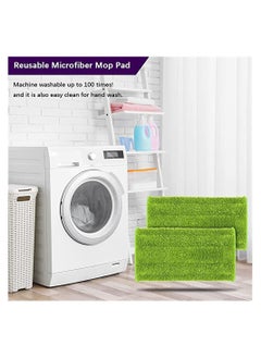 Y&D 3 Pack Microfiber Reusable Mop Pads Compatible with for Swiffer Wet Jet Washable Absorbent Refills Spray Hardwood Tile Floors Deep Cleaning  - Image 3