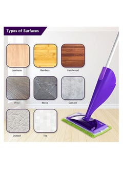 Y&D 3 Pack Microfiber Reusable Mop Pads Compatible with for Swiffer Wet Jet Washable Absorbent Refills Spray Hardwood Tile Floors Deep Cleaning  - Image 5
