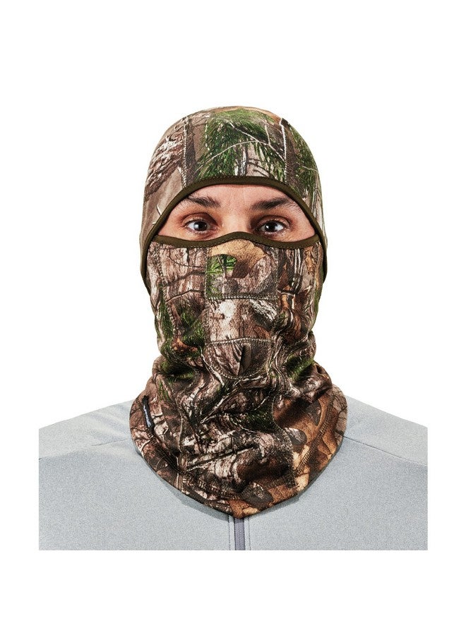 Ergodyne - 16833 N-Ferno 6823 Balaclava Ski Mask, Wind-Resistant Camo Face Mask, Hinged Design To Wear As Neck Gaiter, Realtree Camouflage, One Size - Image 1
