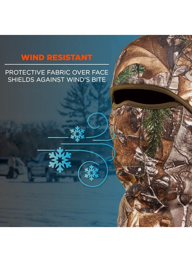 Ergodyne - 16833 N-Ferno 6823 Balaclava Ski Mask, Wind-Resistant Camo Face Mask, Hinged Design To Wear As Neck Gaiter, Realtree Camouflage, One Size - Image 3