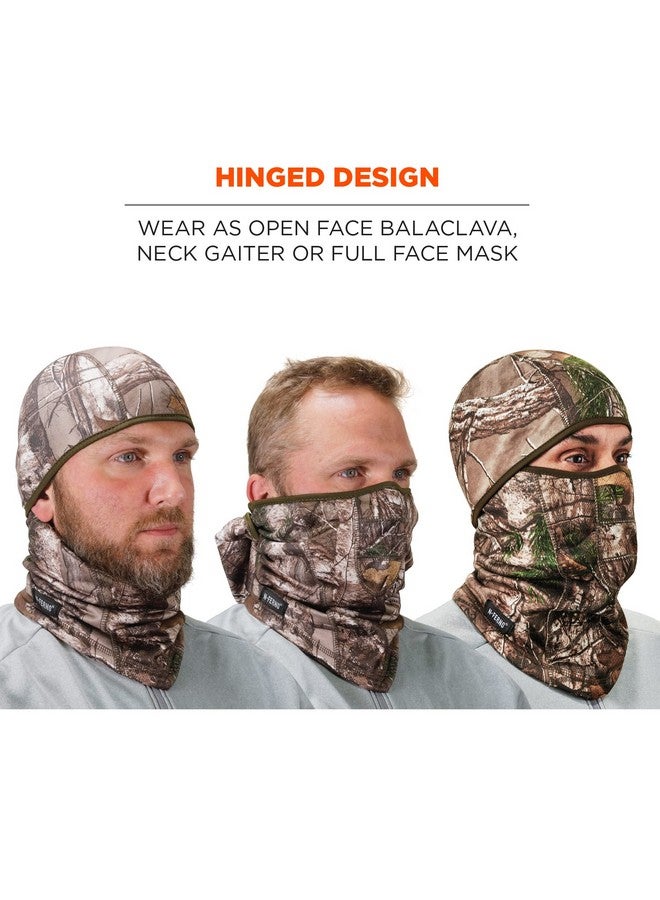Ergodyne - 16833 N-Ferno 6823 Balaclava Ski Mask, Wind-Resistant Camo Face Mask, Hinged Design To Wear As Neck Gaiter, Realtree Camouflage, One Size - Image 5