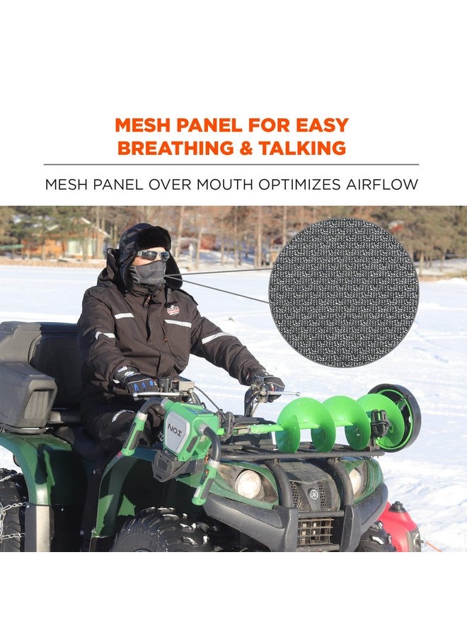 Ergodyne - 16833 N-Ferno 6823 Balaclava Ski Mask, Wind-Resistant Camo Face Mask, Hinged Design To Wear As Neck Gaiter, Realtree Camouflage, One Size - Image 4