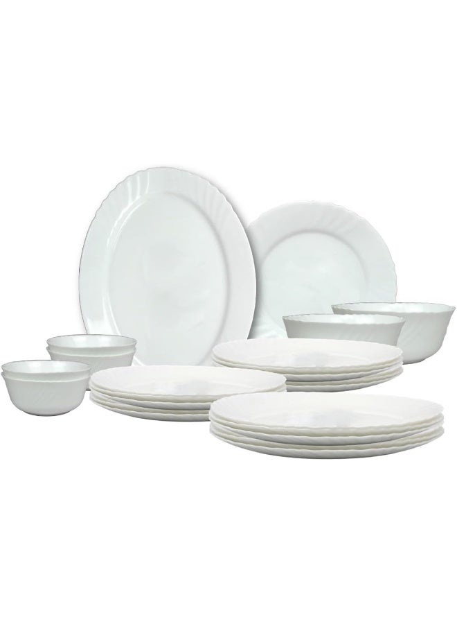 Melrich Melrich 27 Pcs Opal ware Dinner Set  - Image 1