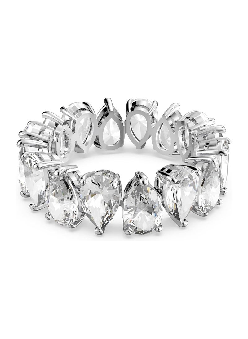 SWAROVSKI خاتم كريستال على شكل كمثرى من فيتوري، مقاس 52 - Image 1