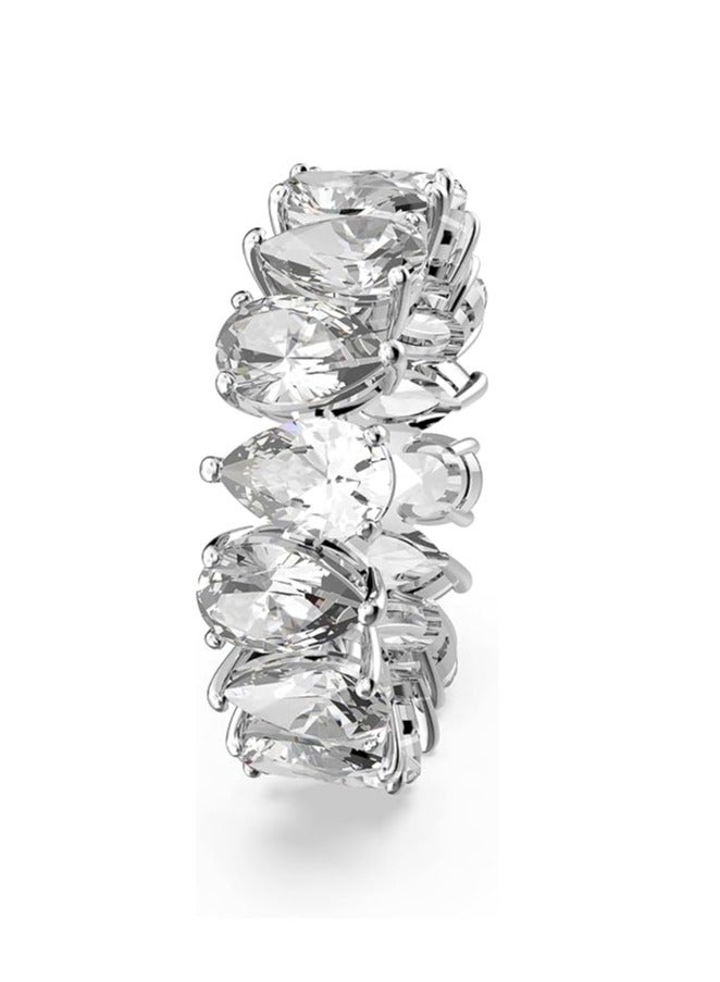 SWAROVSKI خاتم كريستال على شكل كمثرى من فيتوري، مقاس 52 - Image 3