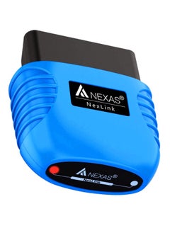 NexLink OBD2 Scanner Bluetooth 5 Wireless Compatible with Third Party Apps Universal Code Reader for Cars and Motorcycles Fault Check OBDII Scan Tool