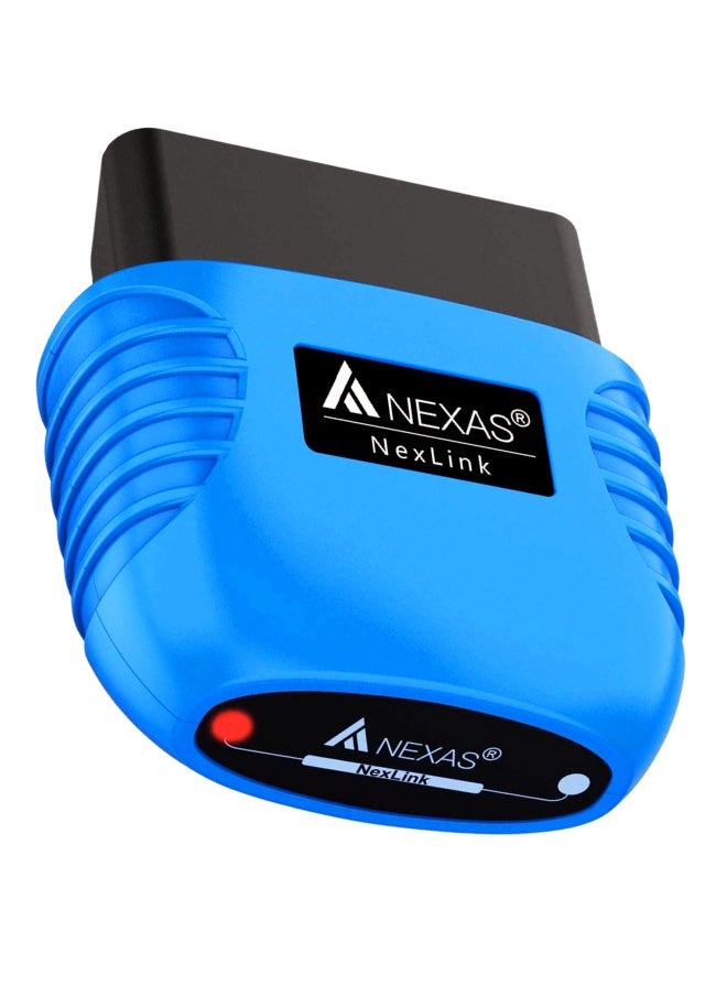 NEXUS - NexLink OBD2 Scanner Bluetooth 5 Wireless Compatible with Third Party Apps Universal Code Reader for Cars and Motorcycles Fault Check OBDII Scan Tool - Image 1