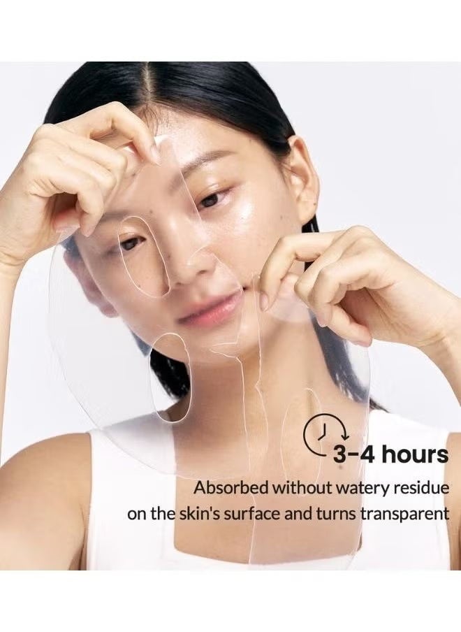 Hydro Cera-nol Real Deep Mask, Overnight Hydrogel Mask, Soothing, Moisturizing, Nourishing, 1.19oz(34g) x 4ea