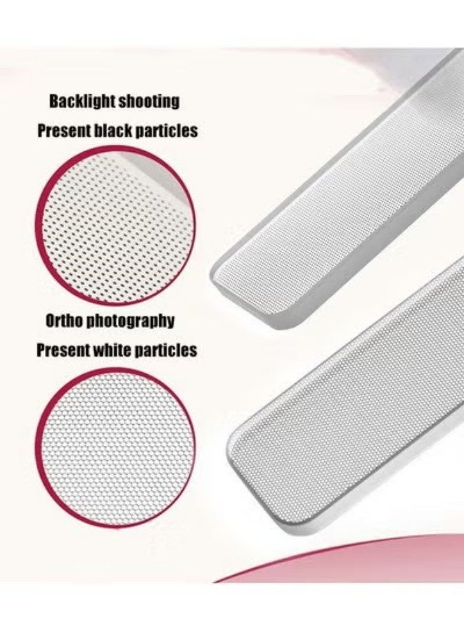 2 مجموعة ملفات الأظافر الزجاجية قطعة أظافر الإصلاح مناسبة للأظافر والأظافر سهلة التخزين والحمل، تجربة تحسين الأظافر سهلة وسريعة في أي وقت - Image 3