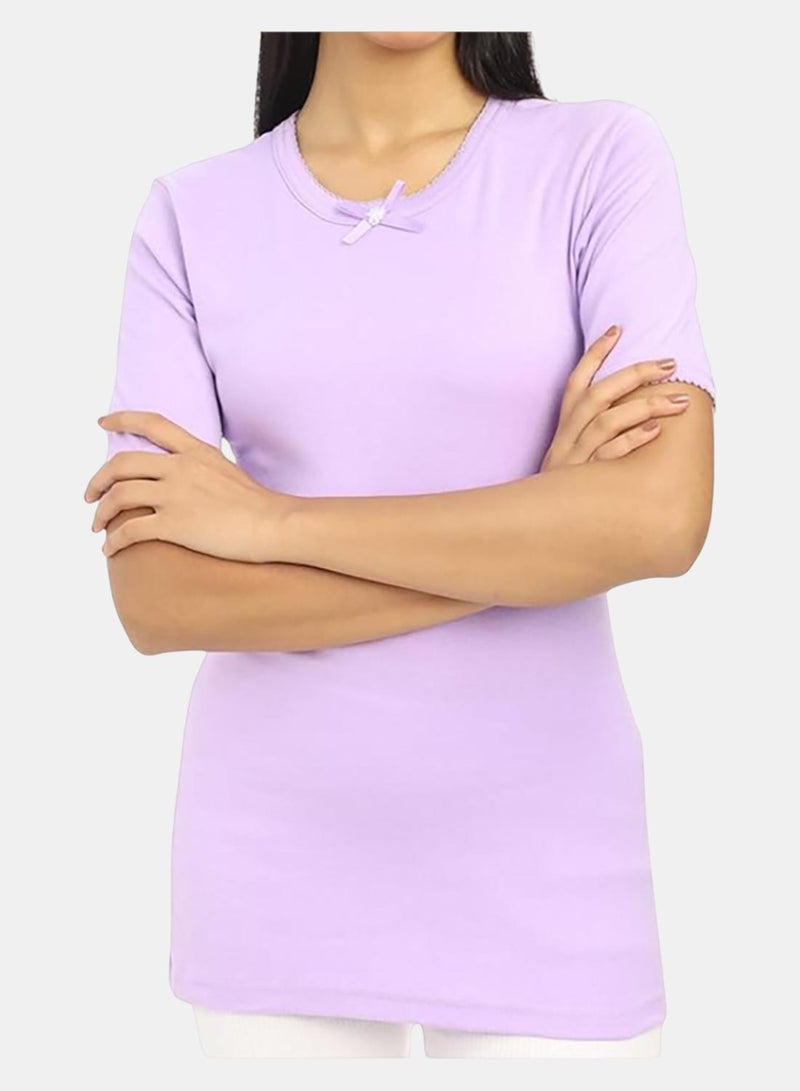 Dahab Cotton Half Sleeves Undershirt Round Neck - Image 3