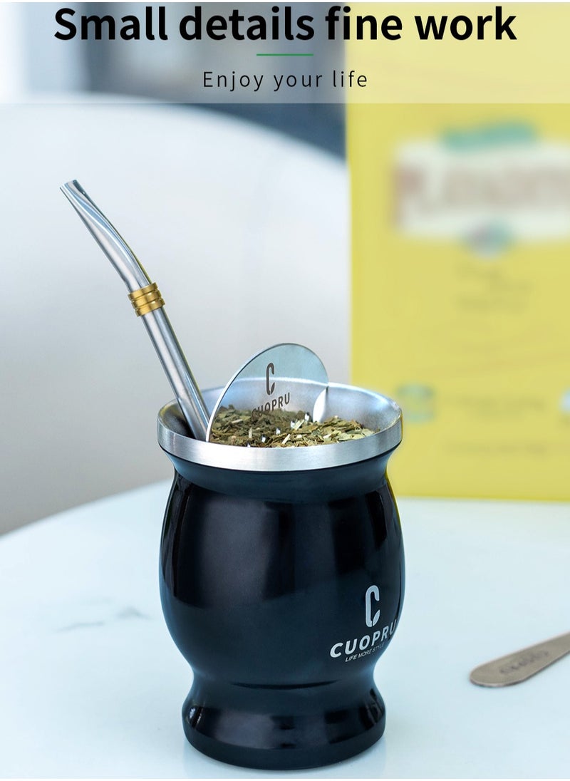 Yerba Mate Cup Set 8 oz Argentinian Style with Bombilla Straw and Tea Strainer - pzsku/Z04186D4DA313B41FE16CZ/45/_/1715154899/b893c924-69a6-4eed-ab9a-e9a7db6db93c