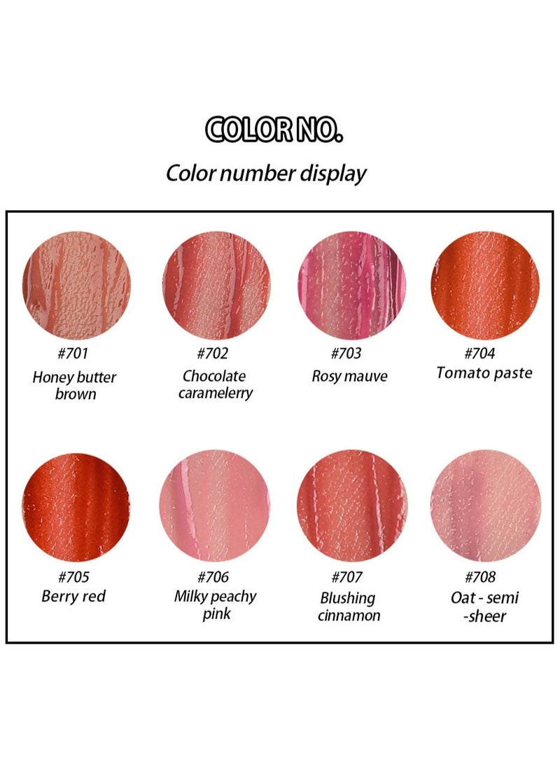 Handaiyan Lipstick Matte Liquid Lipsticks Makeup For Women Velvet Long Lasting Waterproof Highly Pigmented Colour Quick-Drying, Smudge-Proof, Nourishes, Conditions,Ultra Soft Moisturizes - Image 3