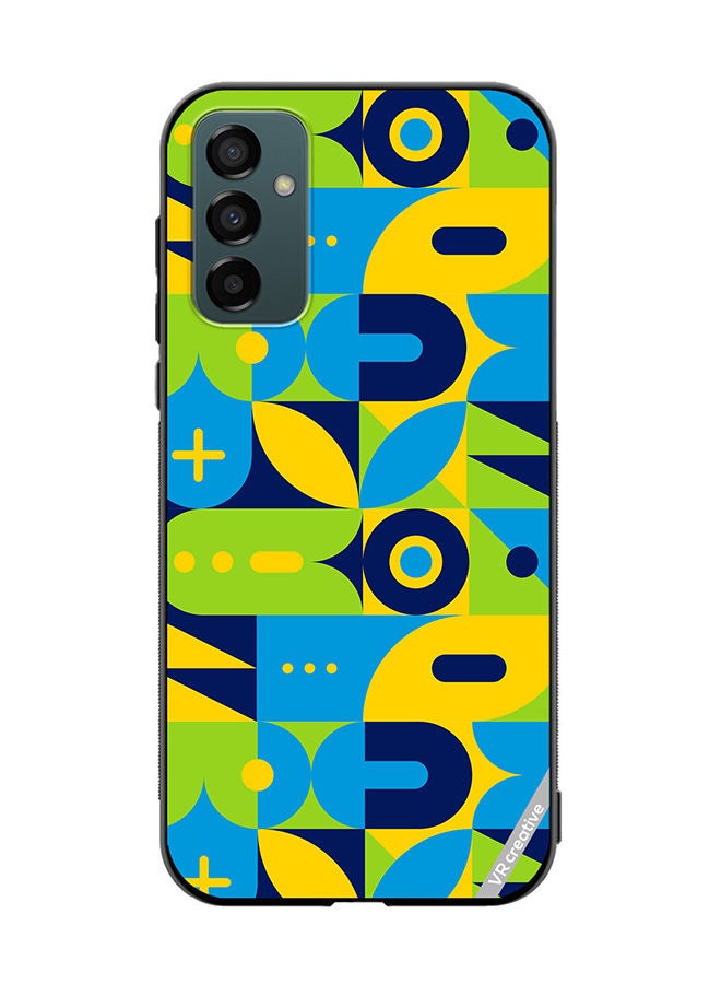 VR CREATIVE Protective Case Cover For Samsung Galaxy F23 Geometry Pattern Design Multicolour - Image 1