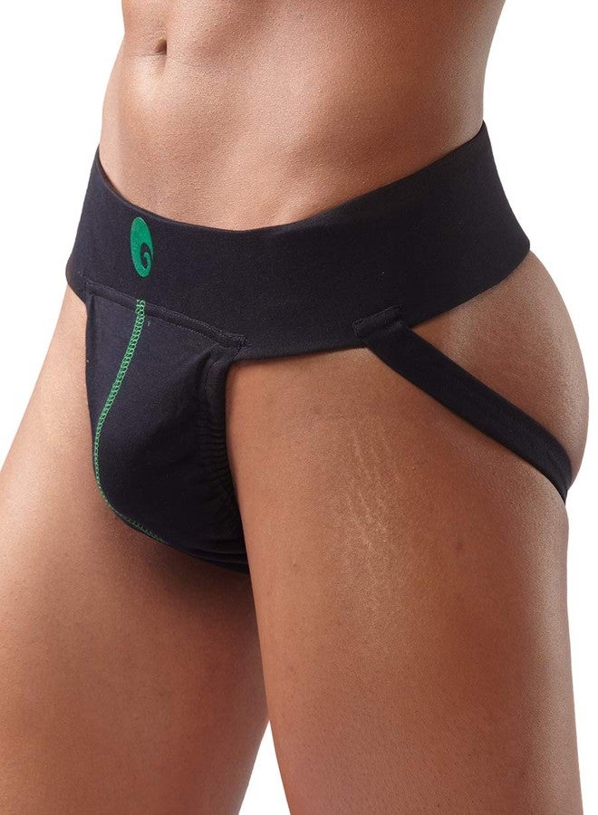 Omtex Neo Supporters - Black Jocktraps - X-Small (NeoBXS) - Image 3