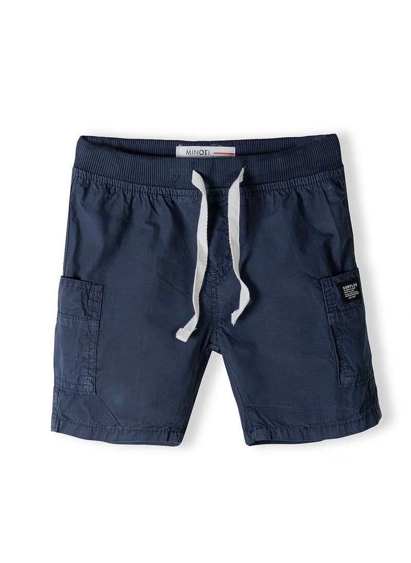 مينوتي شورت بوبلين كارجو للأولاد المراهقين - Image 1