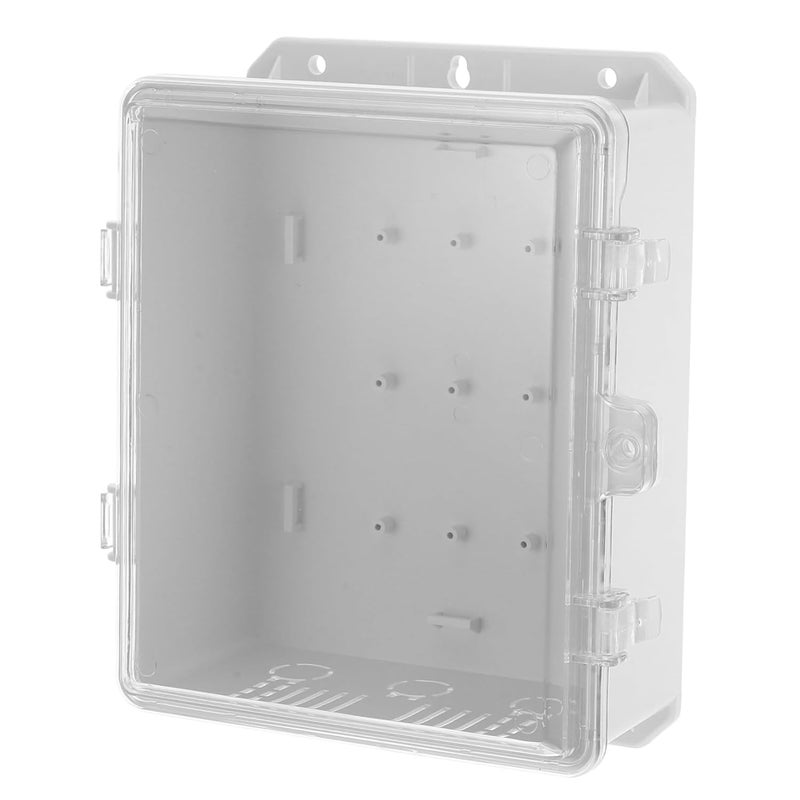 Weatherproof Electrical Junction Box Outdoor Plastic Enclosure with Cover Ample Space Easy Maintenance - Image 1