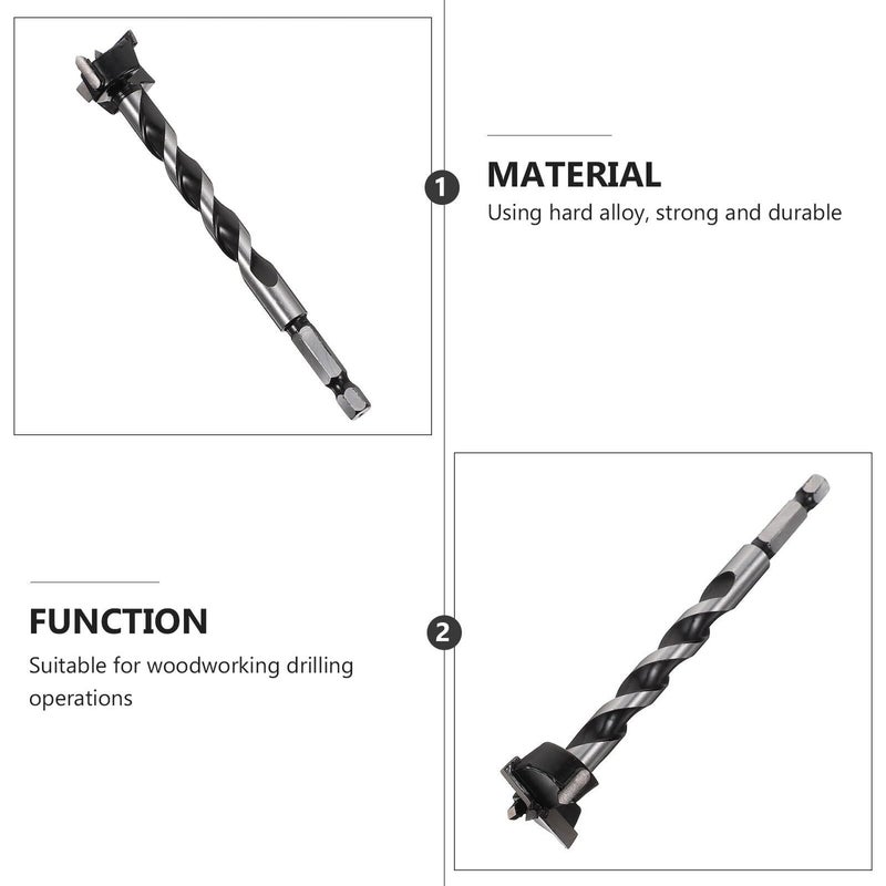 Heavy Duty 125mm Wood Drill Bit Hex Shank Hard Alloy Flat Boring Opener - Image 4
