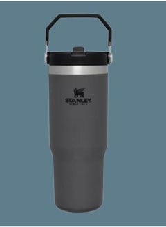 IceFlow 0.88L Straw Water Bottle – Keeps Drinks Cold for 12+ Hours – Leakproof Stainless Steel – BPA-Free Travel Mug – Durable, Easy-Carry Design for Active Lifestyles – Perfect for Gym, Office, and Outdoor Adventures