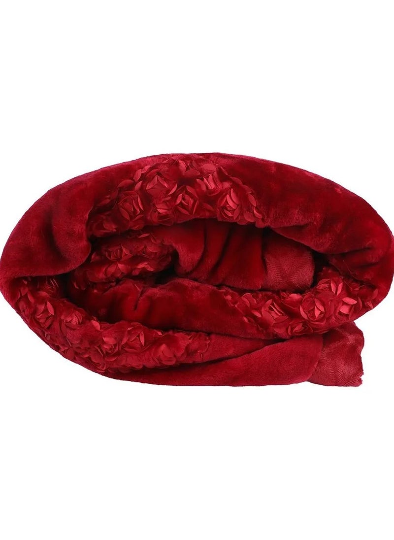 Abraj - Abraj TM19-227 Blanket (Red) - Image 1