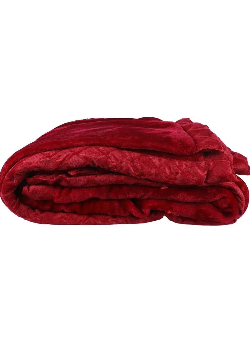 Abraj - Abraj TM19-227 Blanket (Red) - Image 1