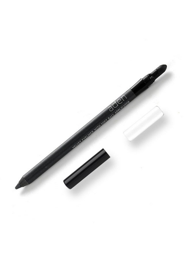 Aden Velvet Eyeliner With Soft Ball Applicator Grey 1.2Gr Made In Italy - Image 2