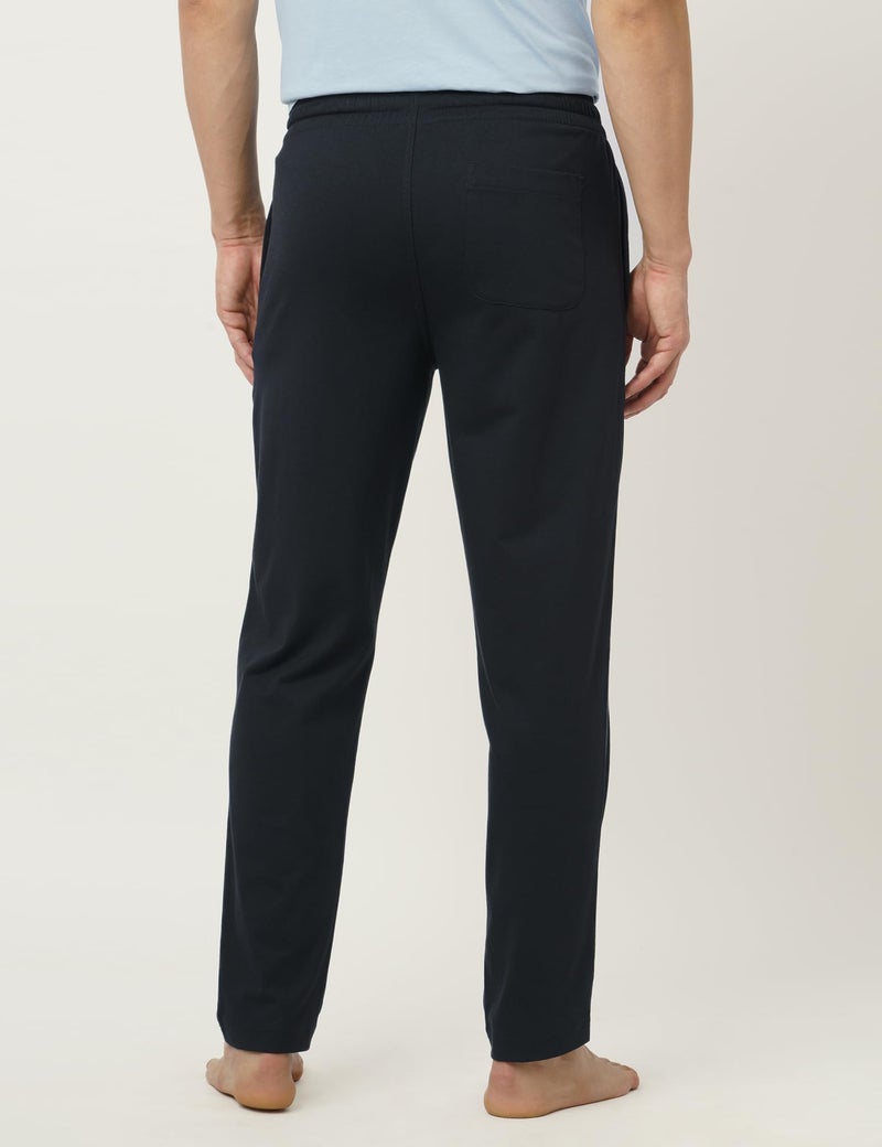 DAMENSCH Mens Regular Fit Statement Jersey Track Pants| Soft Prima Jersey Track Pant for Men-Pack of 1-Jet Black-XXL - Image 4