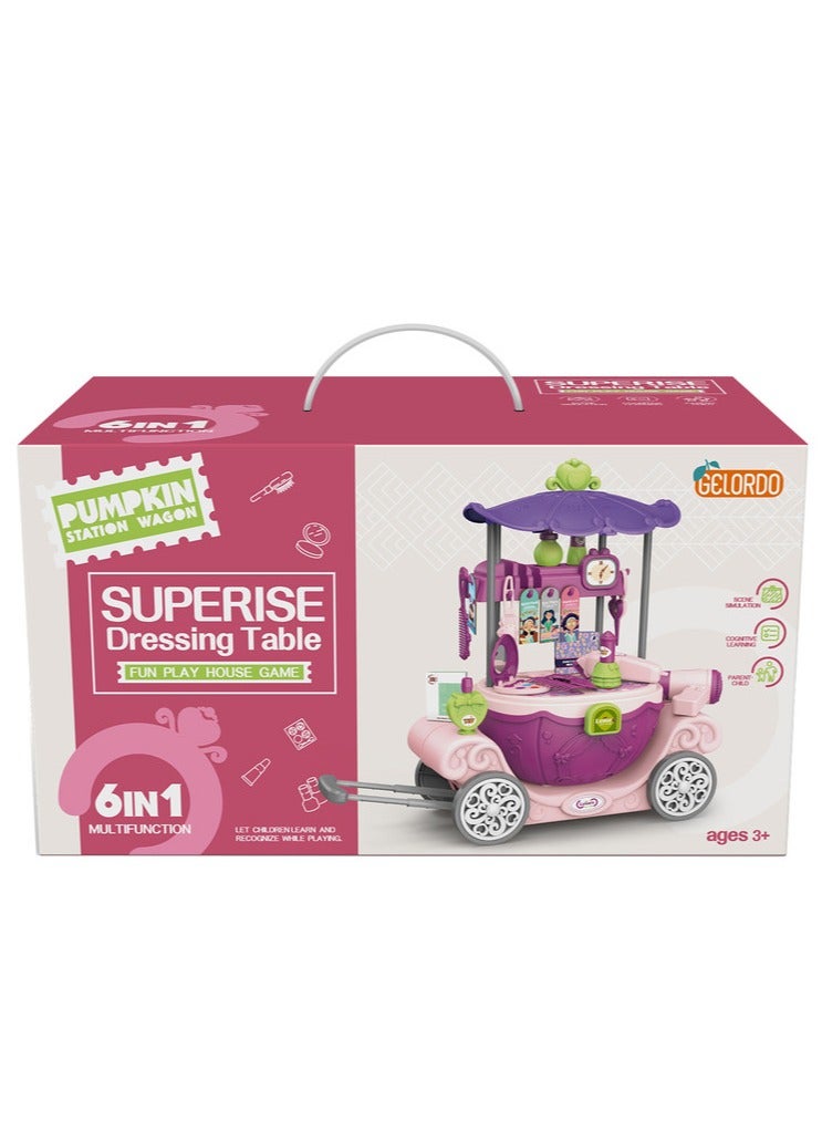 PUMPKIN Dressing Table Multifunction 6 in 1 18-2171506 - Image 2