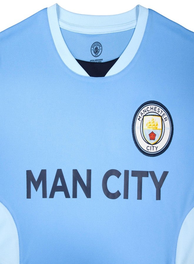 Icon Sports Manchester City F.C. Stadium Class Jersey (X-Large, Man City Wordmark) - Image 5