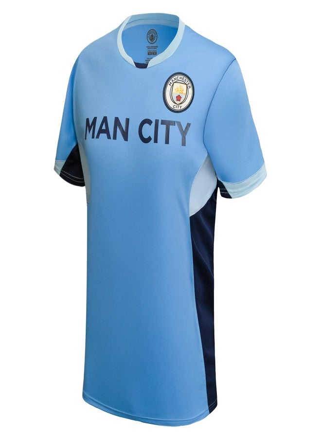 Icon Sports Manchester City F.C. Stadium Class Jersey (X-Large, Man City Wordmark) - Image 3