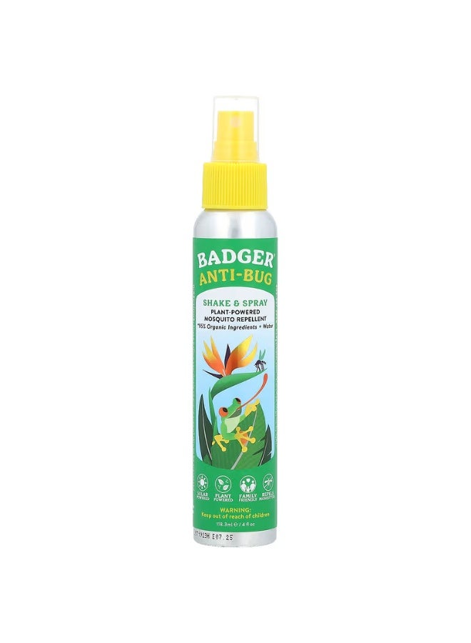 Badger, Anti-Bug Shake & Spray, 4 fl oz (118.3 ml) - Image 1