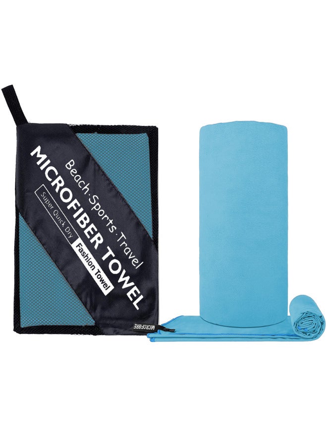 YOGA Swimming,double-sided Velvet Quick-drying Towel Microfiber Sports Fitness Towel Portable - Image 1