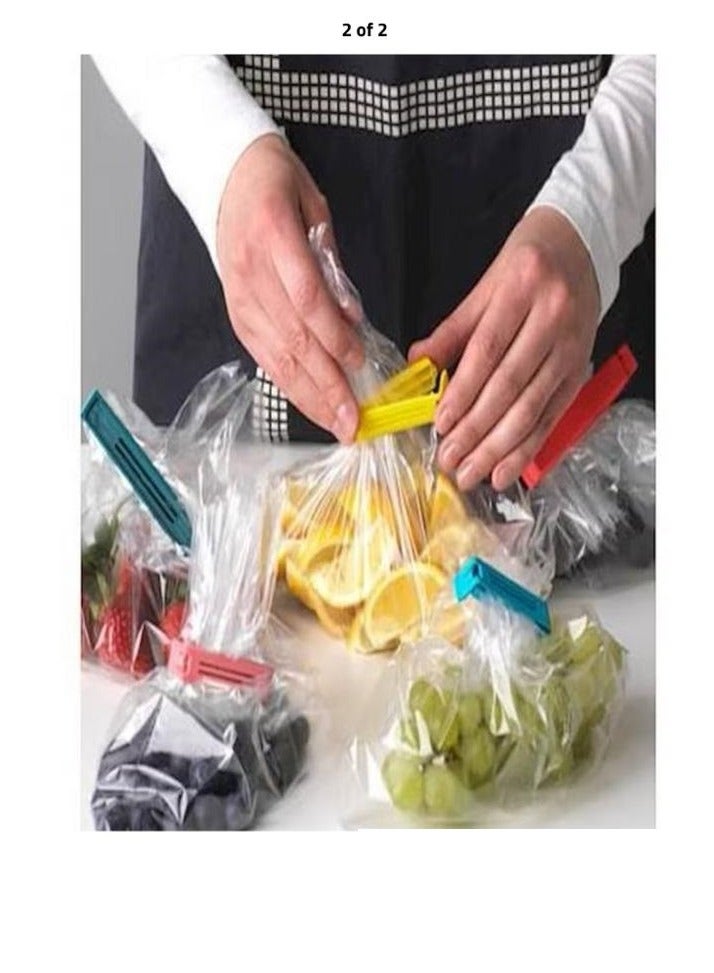 Bivara clips set for secure closure in distinctive colors and multiple sizes, consisting of 30 pieces, multicolour - Image 3