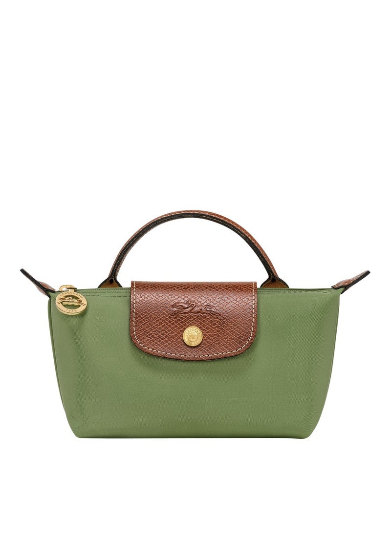 لونج شامب Women's Mini Makeup Bag, Handbag, Shoulder Bag Moss green Classic - Image 1