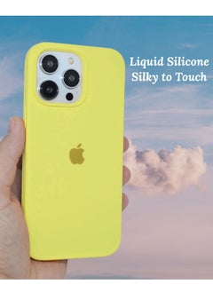Houmt iPhone 15 Pro Max Case 6.7 Inch Liquid Gel Silicone iPhone 15 Pro Max Cover Inside Microfiber Soft Silky Touch Anti-Scratch Thin Shockproof Cover Compatible with iPhone 15 Pro Max  - Image 3
