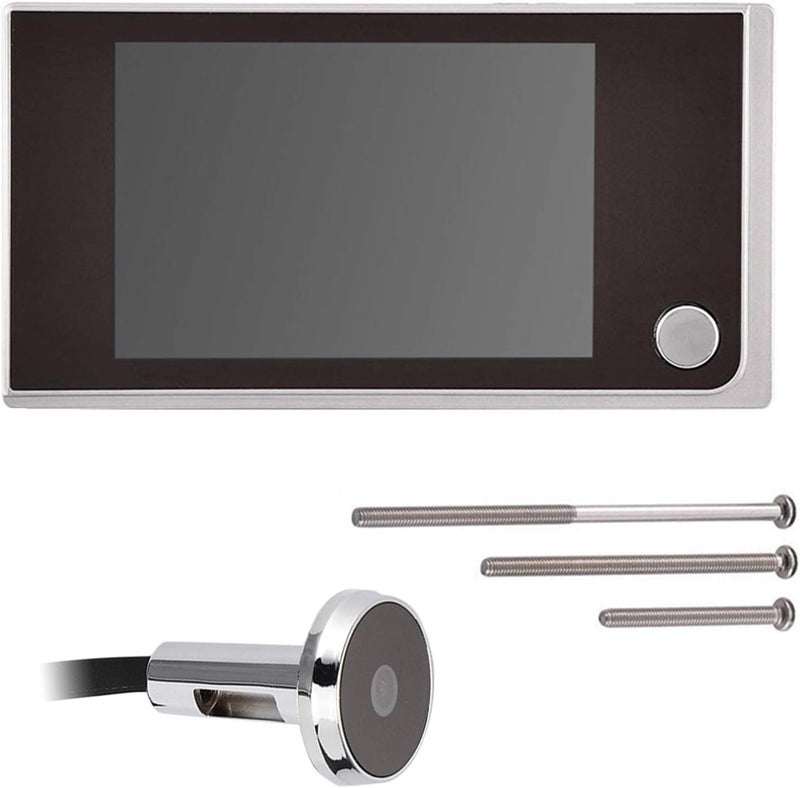 klarako Electronic Peephole Camera, Professional Home Security System 3.5 '' 720P Mini LCD Screen Viewer with 120 ° Viewing Angle for Home - Image 2