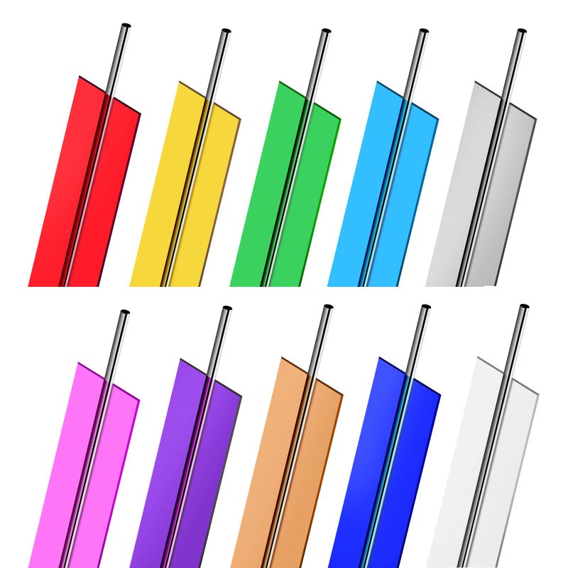 Easytle 1000 Pcs Metallic Twist Ties 10 Colors Twist Tie 4" Bread Ties Twist Ties for Bags Foil Twist Ties Bag Ties Colorful Twist Ties for Party Gift Wrapping Bags Cellophane Treat Bags Bread Candy Bags - Image 2